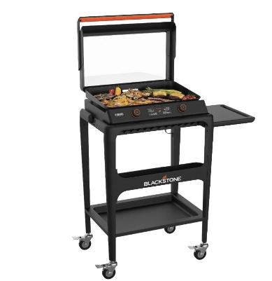 Blackstone E-Series 22" Electric Tabletop Griddle with Prep Cart Bbq Grill Outdoor Camping Grill