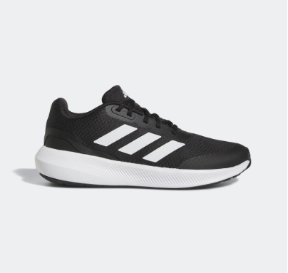 Adidas Running RunFalcon 3 Lace Shoes Unisex Black HP5845