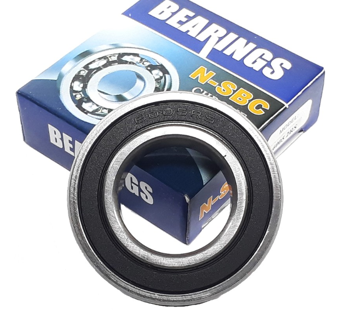 N-SBC Ball Bearing 6005 Two-Sides Rubber Seal