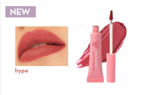 Generation Happy Skin Kiss & Bloom Velvet Lip & Cheek Stain in Hype