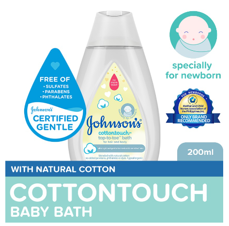 Johnson's CottonTouch Baby Wash 200ml-Newborn,Baby Essentials,Baby Care,Baby Bath,Body Wash For Baby