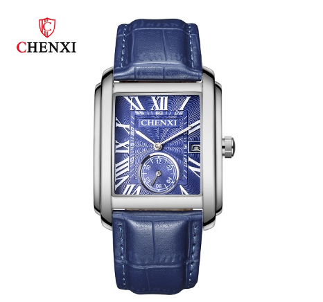CHENXI 8216 Brand Men's Watch Top Brand Luxury Waterproof Watch Men's Calendar Quartz Leather strap watches M6