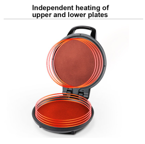 Desktop Round Non-Stick Electric Bakeware, Pizza maker, Pancake maker