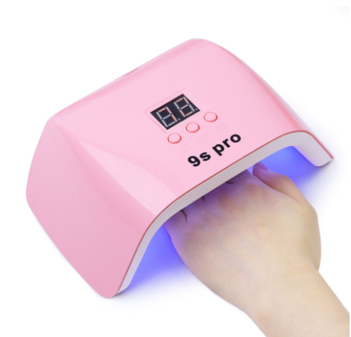 120W Smart UV USB Nail Grilling Lamp  9SPro Nail Polish Dryer  Dual Light Source Nail Phototherapy Machine  24LED Infrared Induction