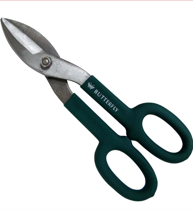 Butterfly Tools Tin Snip for Cutting Metal and Steel Sheets (12 Inches)