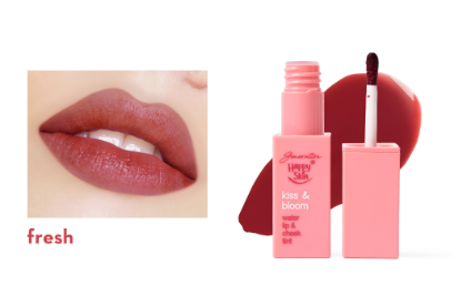 Happy Skin Kiss & Bloom Water Lip & Cheek Tint in Fresh