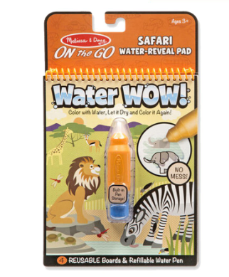 Melissa & Doug Water Wow! Safari Water-Reveal Pad