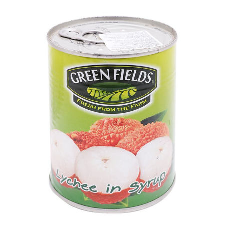 Green Fields Lychee in Syrup 565g