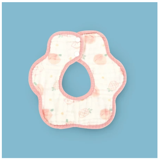 Einmilk Baby Bandana Dribble Bibs 360 Rotate Drool Bibs or Petal Bib Cotton Super Soft & Absorbent B19
