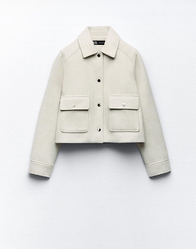 ZARA New Women's Soft Short Jacket