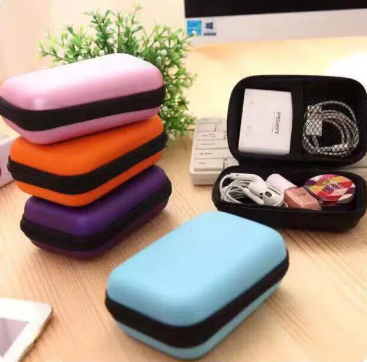 Earphone/Coin/Keys/Charger Pouch USB Cable Coin Storage