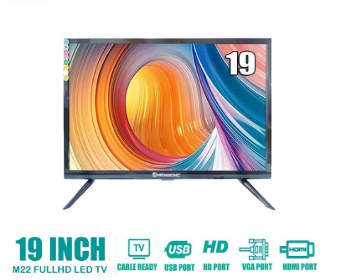Megasonic M97-LED22 with 19" Inch Screen LED TV 22