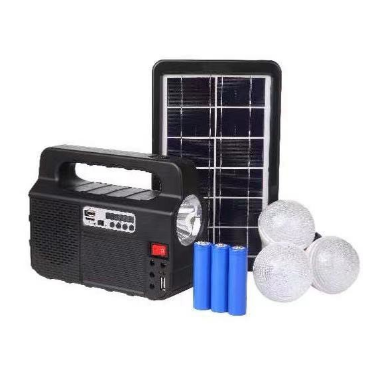 GDPLUS GD-8027 Plus Solar Lighting System Kit With Bluetooth Mp3 Speaker and FM Radio