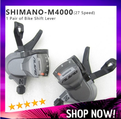 Shimano Alivio SL-M4000 9 Speed Shifter MTB Mountain Bike Bicycle Cycling Shifter Trigger