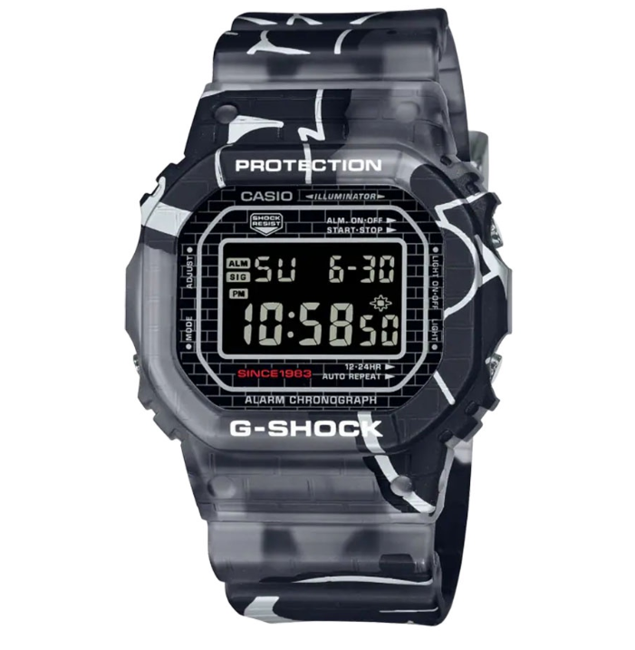 Casio G-Shock Standard Digital Multi Resin Digital Watch For Men CDW-5000SS-1DR