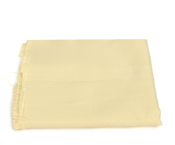 200Gsm Woven Kevlar Fabric 1100 Dtex Durable Plain Color Yellow Aramid Fiber Cloth DIY Sewing Crafts 100cm*30CM