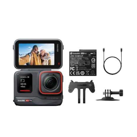 Insta360 Ace Pro Waterproof Action Camera Co-Engineered with Leica, 4K120fps Active HDR Video