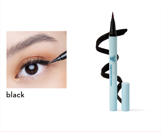 Happy Skin Pretty Easy Budge-Proof Liquid Eyeliner in Black