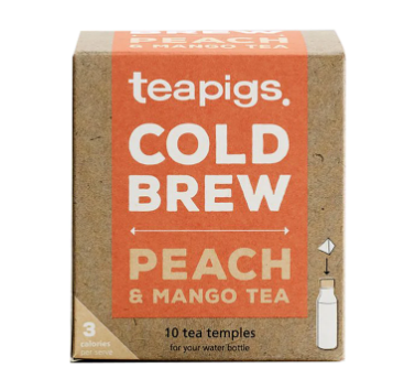 Teapigs Cold Brew Peach & Mango Tea 10 tea temples