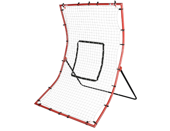 Franklin Sports Baseball Rebounders + Pitchback Nest - Pitch Return Trainer + Rebound Net with Attachable Pitching Target- All Angle Fielding Rebound Net for Grounders + Pop Flies