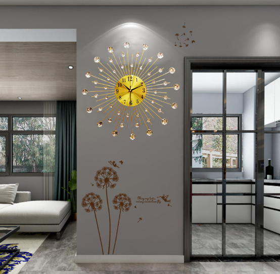 50x50CM Clock Modern Style Home Simple Modern Creative Fashion Personality Decorative Art Wall Clock