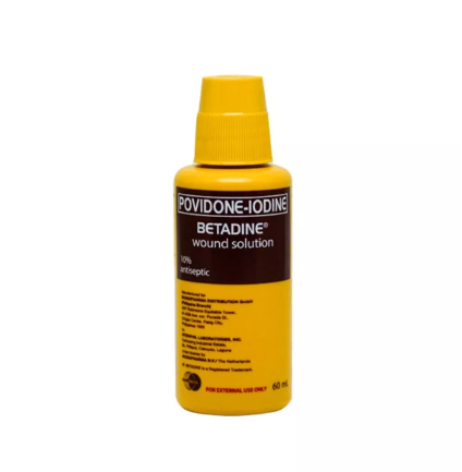 Betadine Povidone Iodine 10% Wound Solution 60mL