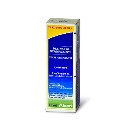 TEARS NATURALE Dextran 70 + Hypromellose Eye Drops 15ML