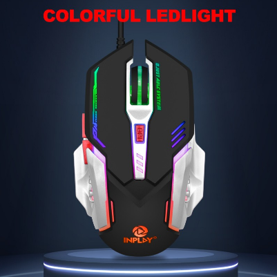 INPLAY M520 USB Wired RGB Gaming Mouse For Laptop Pc Desktop Accessories
