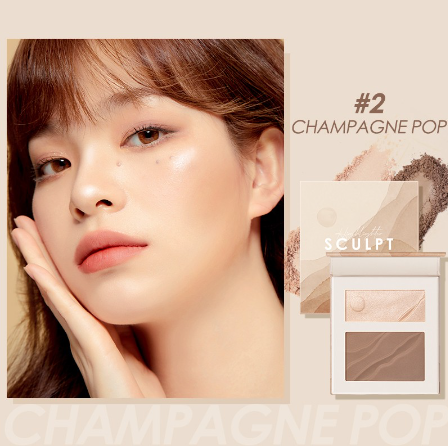 Focallure Highlighter Sculpt Contour & Highlight Palette Natural Long-lasting Contour Stick Pigmented Contouring Makeup Palette