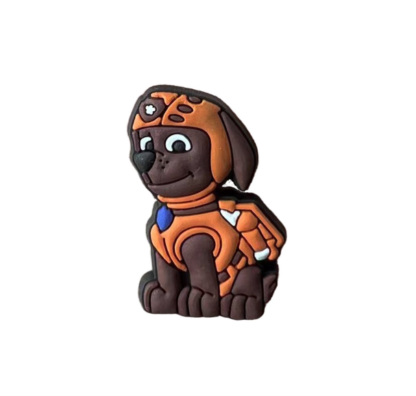 Cartoon Dalmatian Dog Jibbitz Crocs PAW Patrol Shoe Charms Ryder Bulldog Jibitz Charm Pin Chihuahua Jibits Crocks for Women Shoes S17