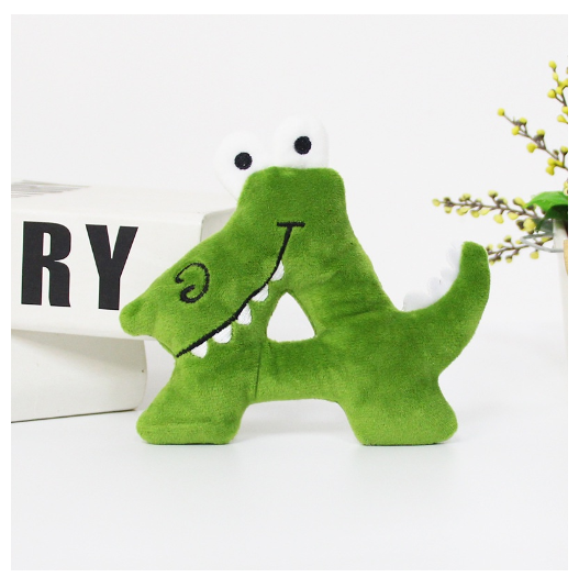 26 PCS Alphabet Plush Toy, Alphabets Alphabet Lore Stuffed Doll Preschool Educational English ABC Letter Toy for Kids Children A