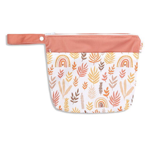 Wet Dry Bag Mini Baby Diaper Bag Nappy Bag 20*28cm Waterproof Reusable Bags Washable Diaper Bag s6