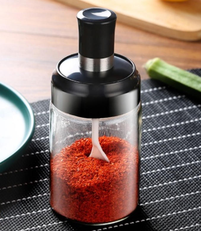 Bottle Glass Oil Dispenser Sauce Bottle Condiments Container