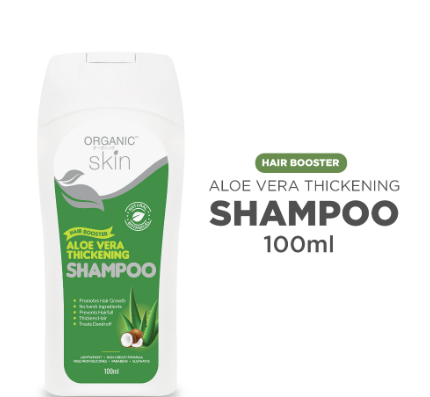 Organic Skin Japan Hair Booster Aloe Vera Thickening Shampoo 100ml