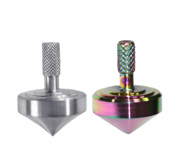 YO Tabletop Gyro Fingertip Alloy Gyroscope Interactive Fidget Portable Anti Stress Desk Toy Rotary Mute Spinner for Offi