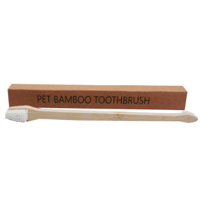 Vet Remedy Bamboo Toothbrush for Dogs and Cats