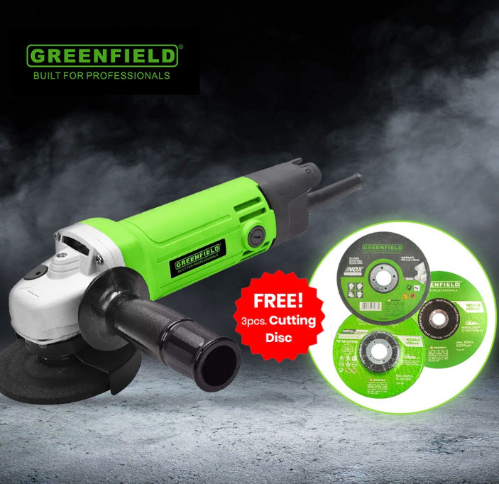 Greenfield Angle Grinder 800W (Toggle Switch)