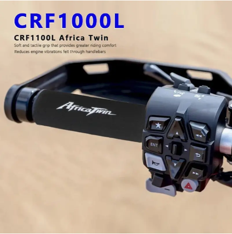 Grips Motorcycle Sponge Handle Bar Grip Shockproof For Honda For Africa For Twin 1100 CRF1000L CRF1100L Adventure Sports Accessories