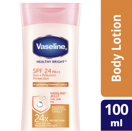 Vaseline Healthy Bright Lotion Spf 24 100mL