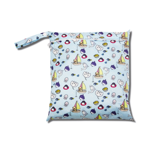 Waterproof and Reusable Baby Diaper Bag Durable Baby Diaper Stroller Handbag 03