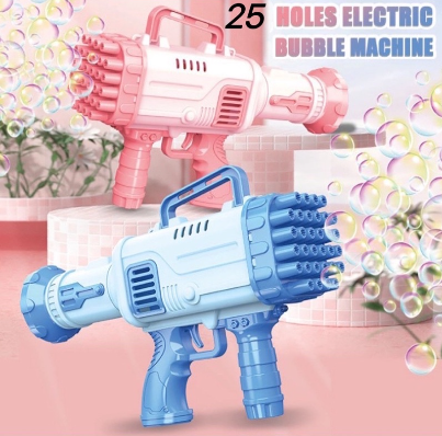 New BubbleGun for Kids Adults Outdoor Party Favors 25Hole Bubble /Bubble Camera Machine For Children