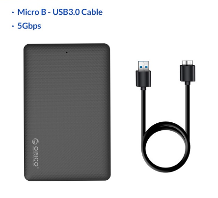 Orico Hdd Enclosure 2.5inch Type C USB3.0