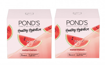 Pond's Watermelon Jelly Moisturizer with Vitamin E for Hydrated Skin 50g (Bundle of 2)