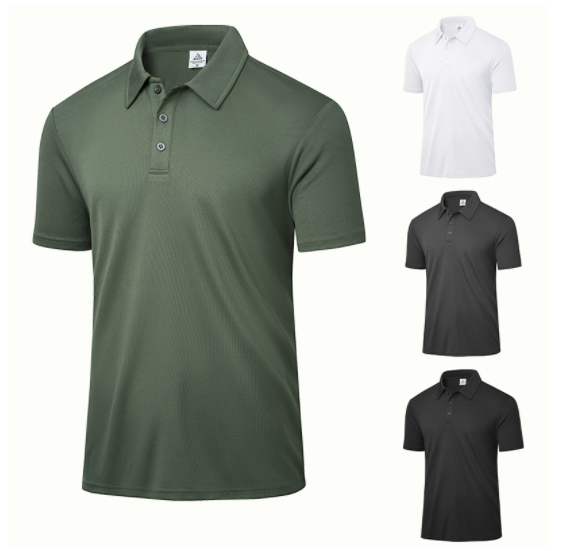 Men Polo T Shirt S-4XL Men Oversized Fashion Casual T-shirt Polo Men Solid Color Short Sleeve Collar