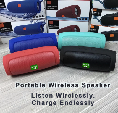 Portable Bluetooth Wireless Speaker Splash Proof /TF Card / USB Port Music Radio Speaker