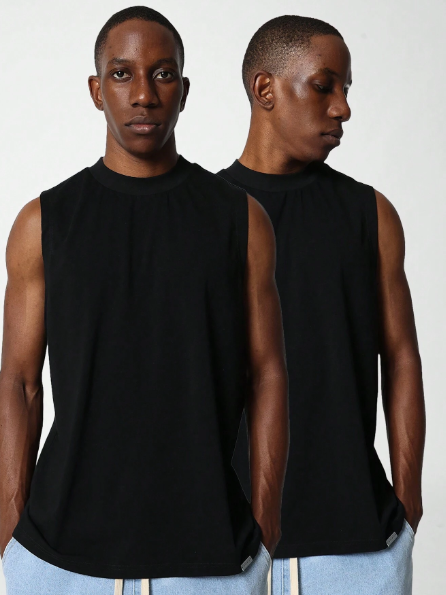 SUMWON Regular Fit Essential Tank 2 Pack