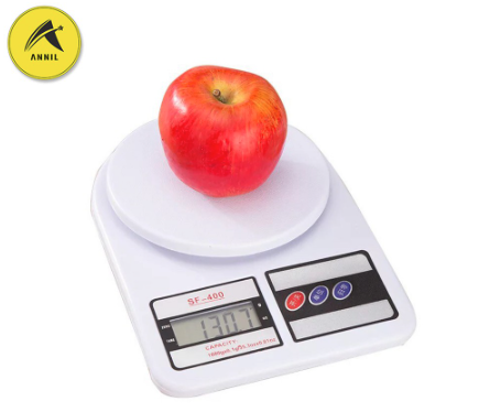 Annil Digital LCD Electronic Kitchen Mini Weighing Scale Battery Operated