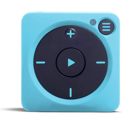 Mighty Vibe Spotify And Amazon Music Player Bluetooth And Wired Headphones Blue 1 Count