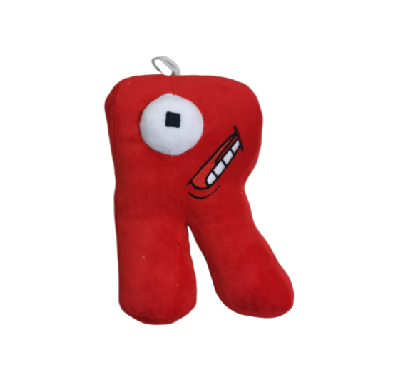 26 Alphabet Legend Plush Toy 0-10 Number Pillow Building Block Doll Children Birthday Party Gift R