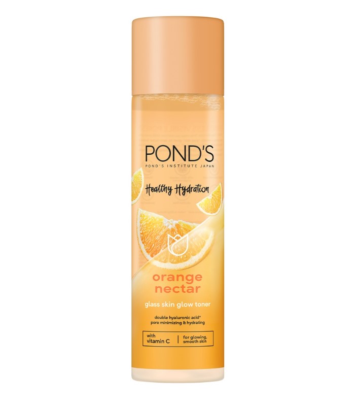 Ponds Healthy Hydration Orange Nectar Glass Skin Toner 110ML
